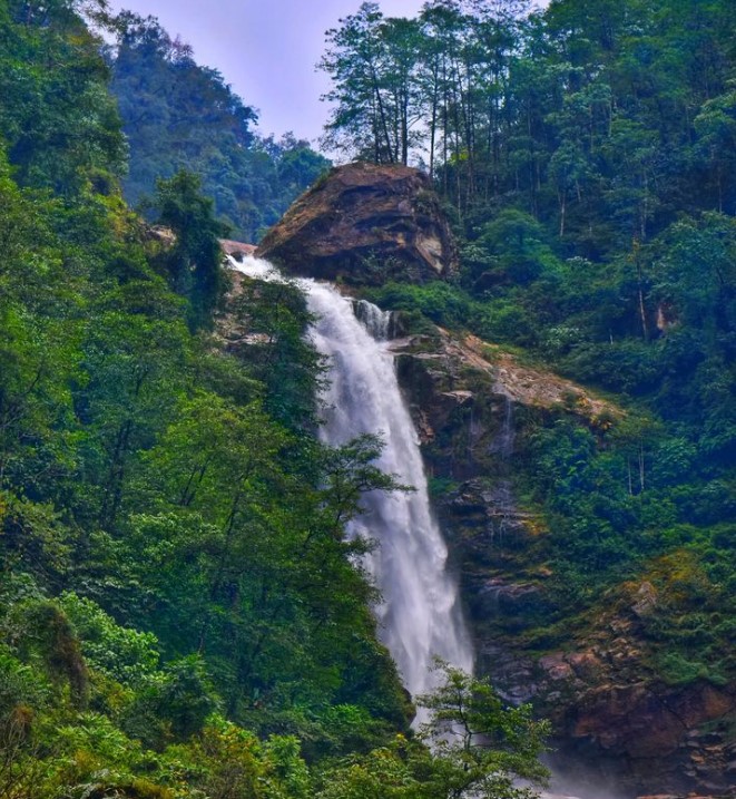 Naga falls North Sikkim