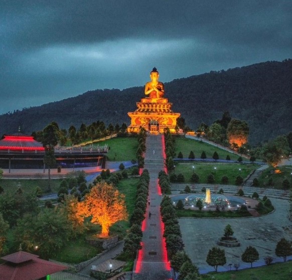 Buddha Park Ravangla Night View